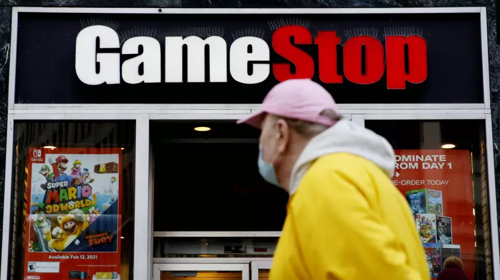 GameStop.