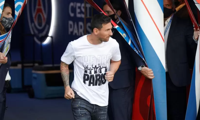 Messi en el PSG