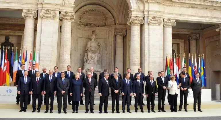Líderes de la Unión Europea