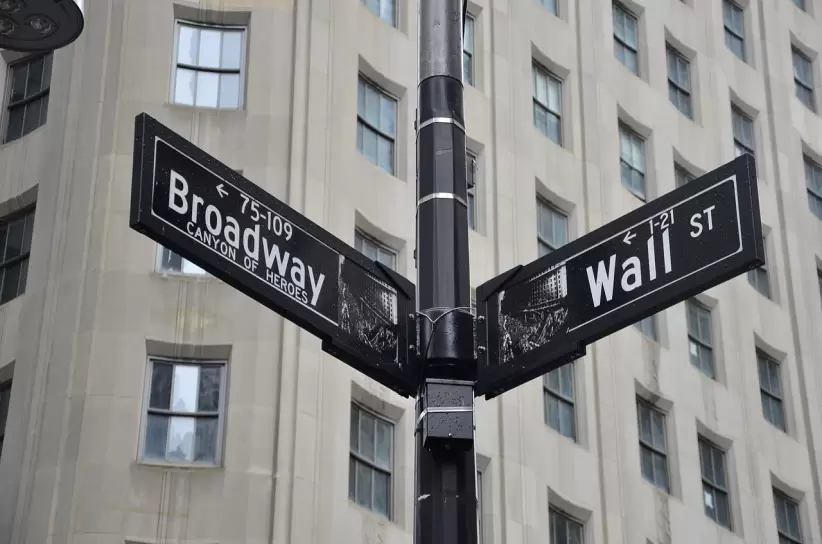 nueva york, broadway, wall street, mercado de valores