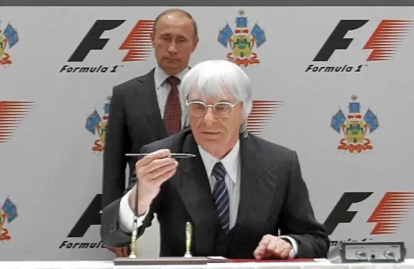 El hombre mtico de la F1 Bernie Ecclestone, dijo que "recibira una bala por Putn" y desencaden la polmica