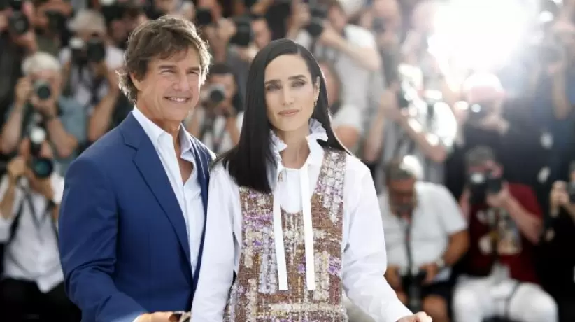 Tom Cruise y Jennifer Connelly en Cannes