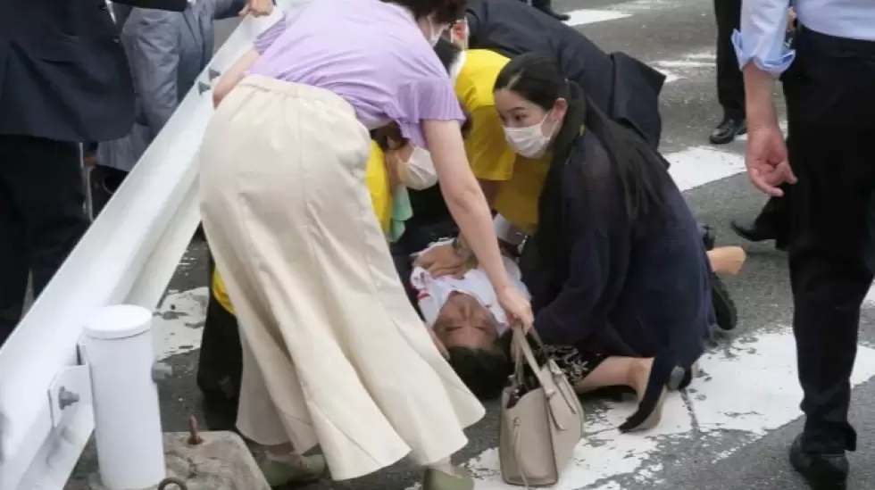 Shinzo Abe fue baleado en la ciudad de Nara