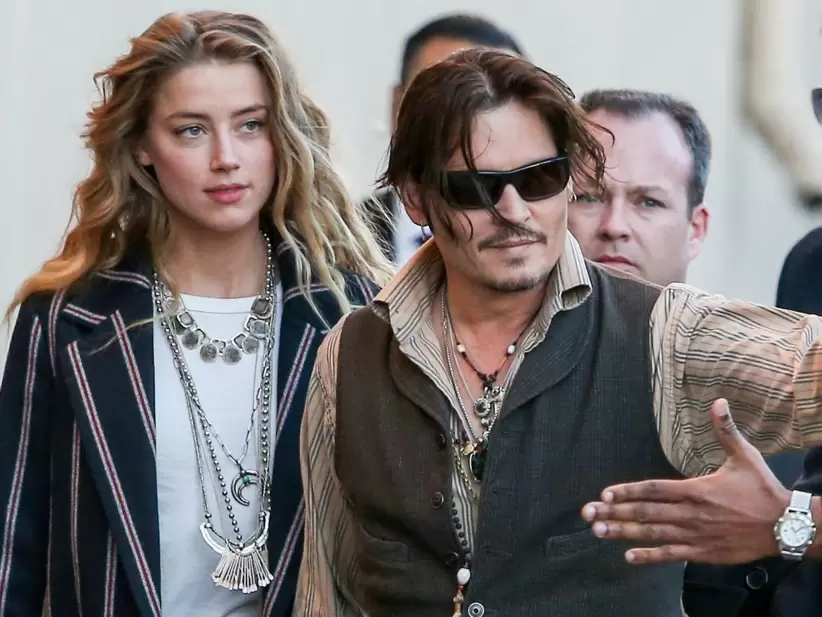 Amber Heard y Johnny Depp
