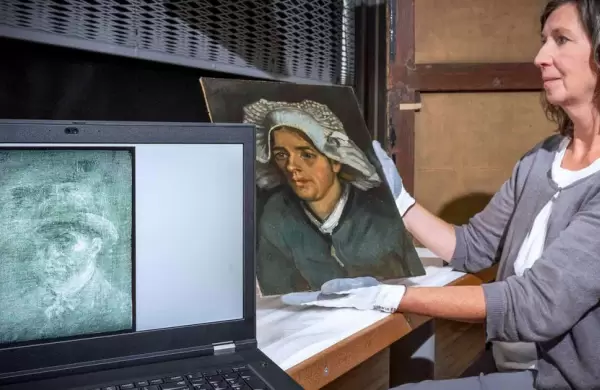 Descubren un autorretrato oculto de Van Gogh detrás de otra pintura