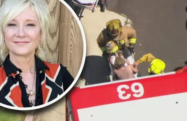 Videos: As fue el accidente que dej a la actriz Anne Heche en estado crtico