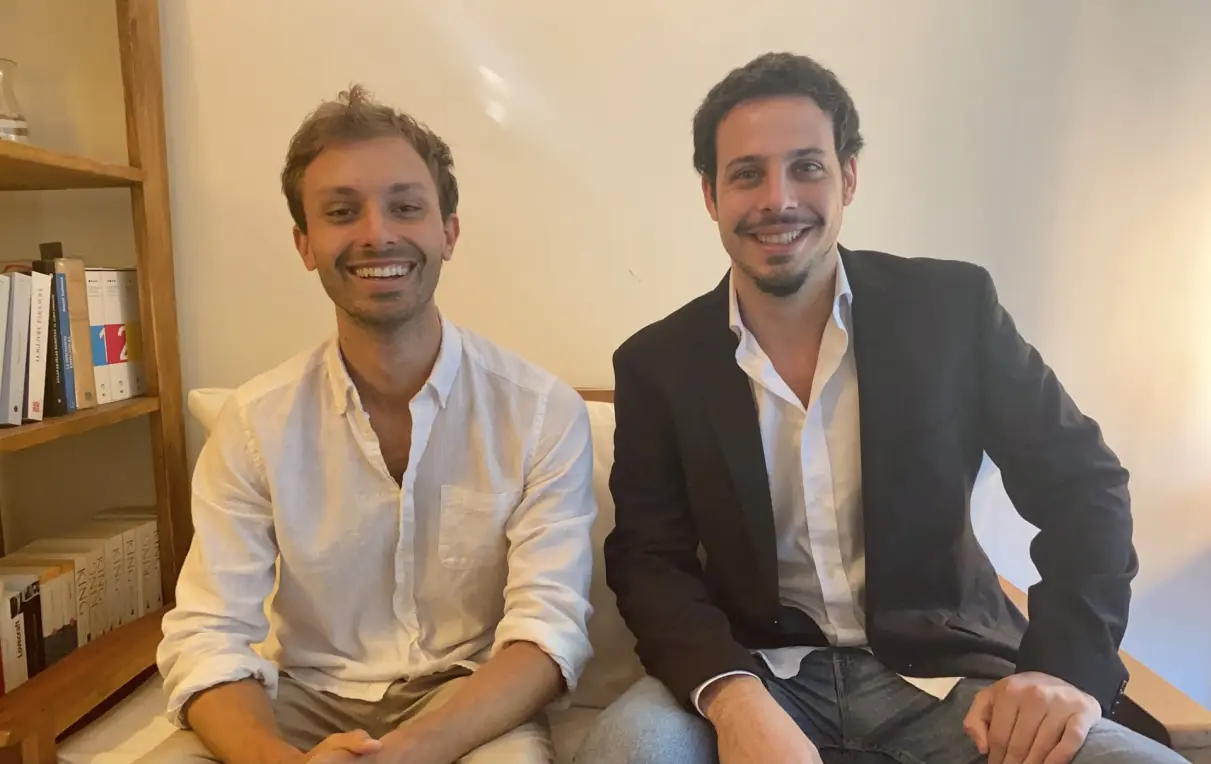 nicolaÌs brupbacher y juan ignacio delgado, fundadores de tu terapia
