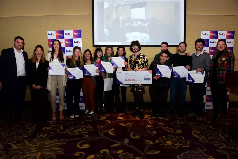 Ganadores de la segunda edicin del Programa FedEx para Pequeas y Medianas Empresas en Argentina