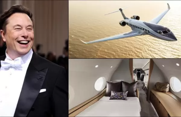 Deseos exclusivos: as ser el nuevo e impresionante avin privado de Elon Musk