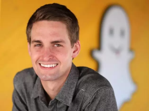 Evan Spiegel, fundador y CEO de Snapchat.