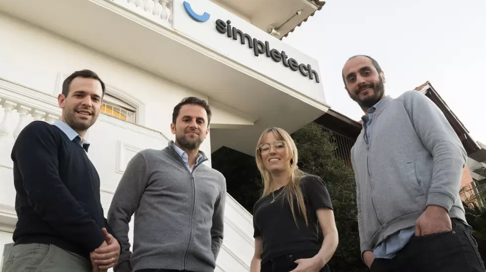 Liderazgo de Simpletech: Jos Horta, Matas Michelis, Rosina Cortella y Sebasti