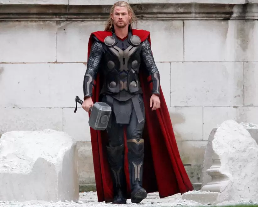 Chris Hemsworth se hizo conocido internacionalmente por interpretar a Thor.