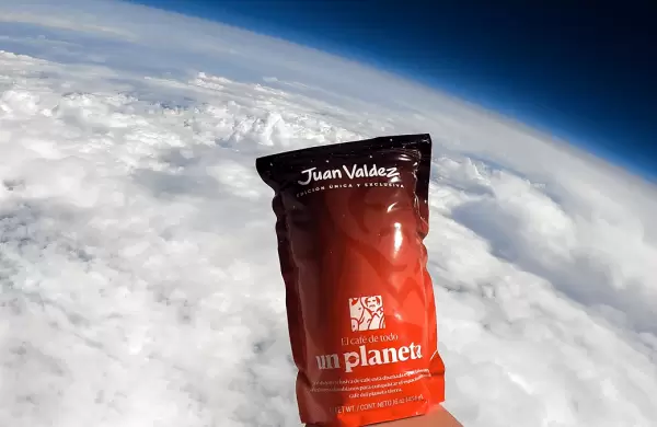 Juan Valdez envió por primera vez café al espacio