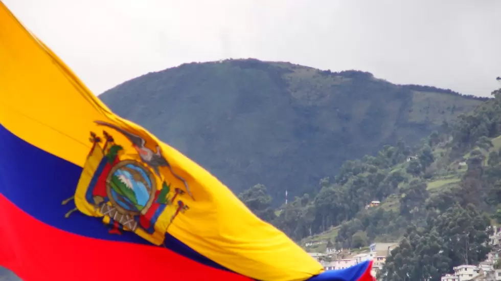 Bandera de Ecuador. Foto: Flickr.