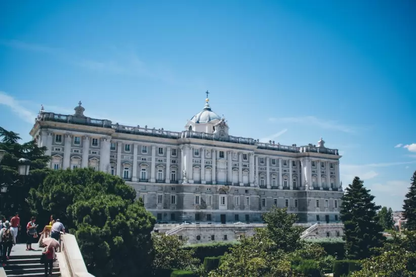 Vista Del Palacio Real De Espaa
