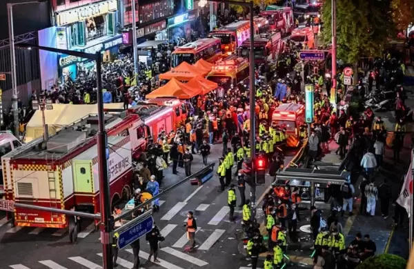 Videos: Horror en una masiva fiesta de Halloween con al menos 146 muertos