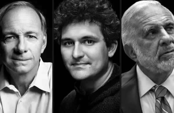Cumbre de gurúes: Ray Dalio, Sam Bankman-Fried  y Carl Icahn lanzaron sus profecías sobre la economía que viene