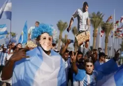 "Fake fans": Crece la polmica por los hinchas falsos de Qatar 2022