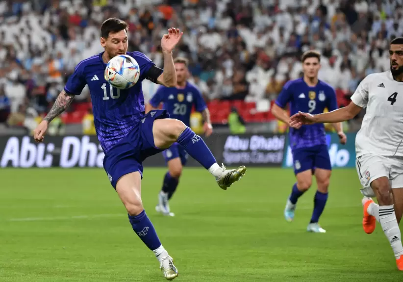 Lionel Messi, Qatar 2022, Emiratos Árabes, Seleccion Argentina