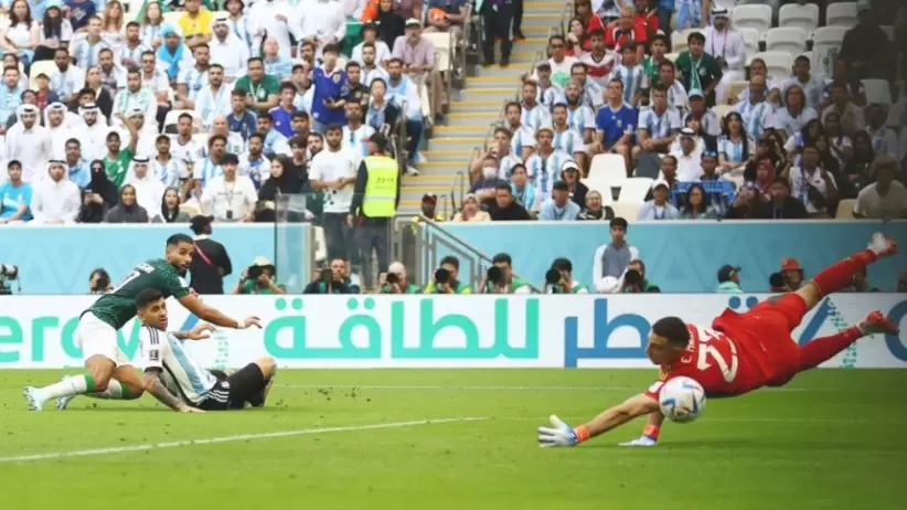 Gol de Arabia Saudita, Argentina