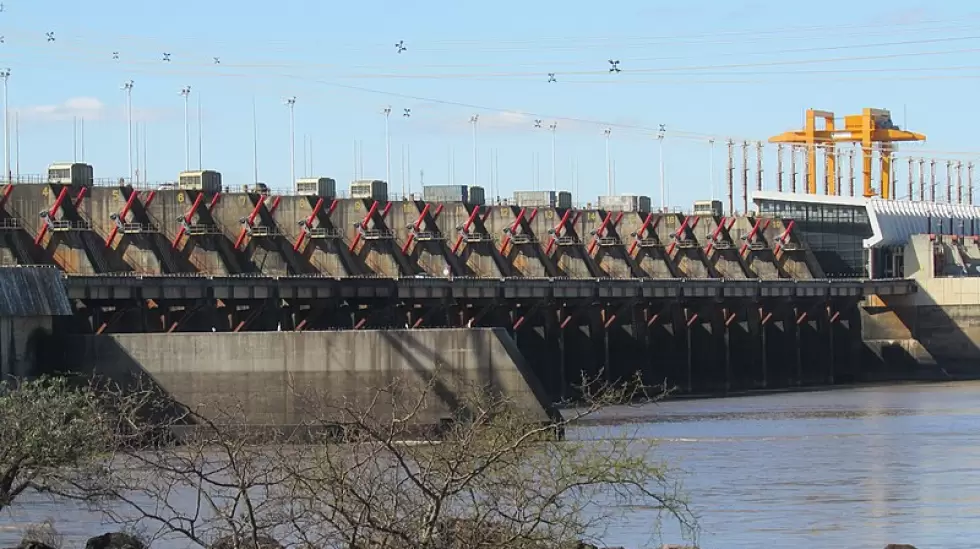 Represa de Salto Grande. Fuente: Wikimedia Commons.