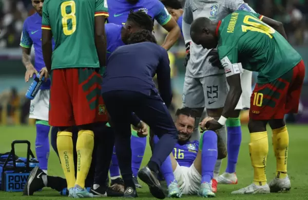 Brasil pierde a dos jugadores clave, que quedan afuera del Mundial