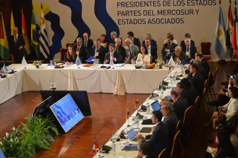 Cumbre del Mercosur. Foto: @mef_Uruguay