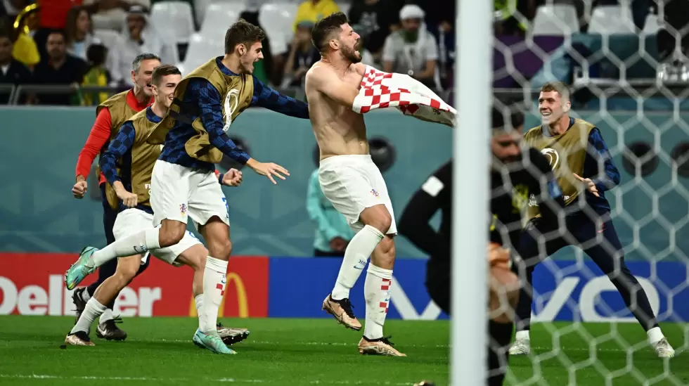 Gol de Croacia, Qatar