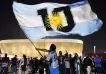 Campeones del Mundo: el plantel argentino se paseó con la Copa por el boulevard Lusail de Qatar