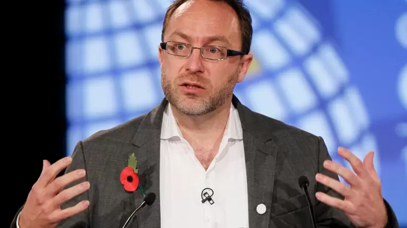 Jimmy Wales, fundador de Wikipedia, sorprendi con su entusiasmo por una crypto