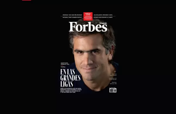 Un joven empresario protagoniza la tapa de la tercera edición de Forbes Uruguay