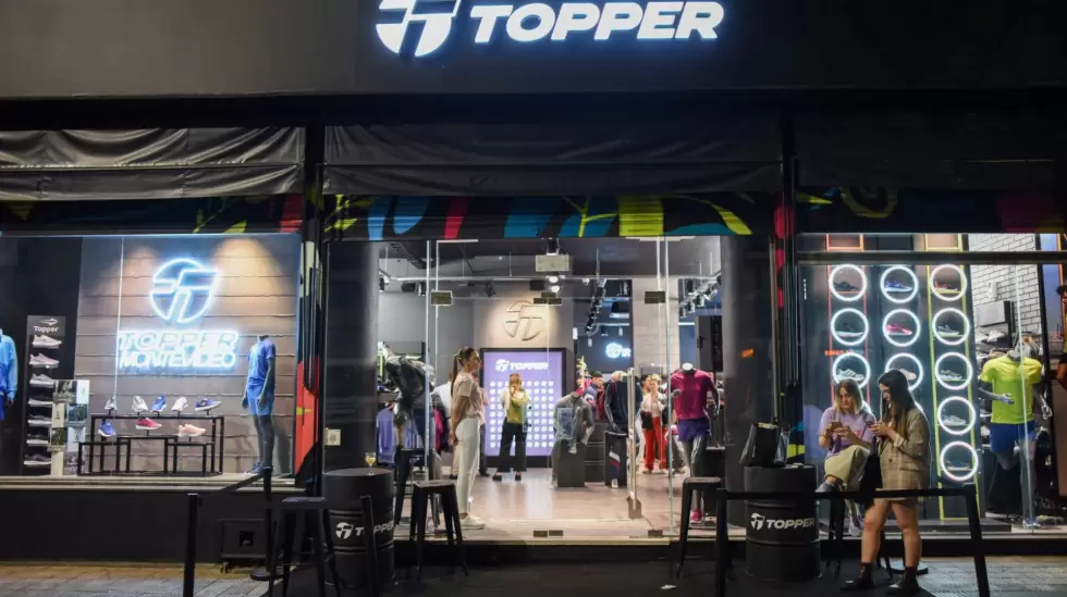 Topper inaugur nueva tienda en Uruguay. Foto: Difusin.