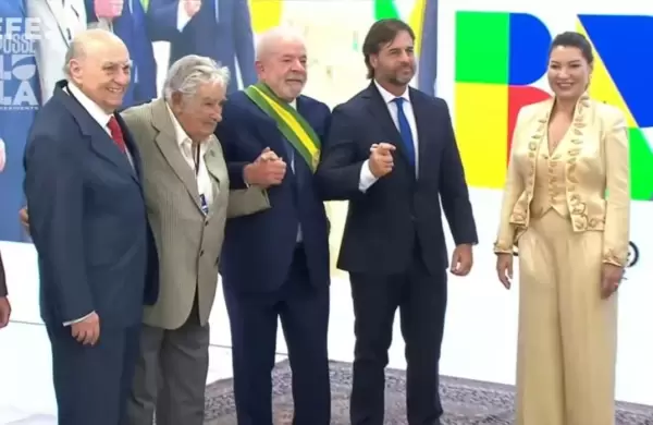 Los uruguayos y los mandatarios que dijeron presente en la ceremonia de asunción de Lula