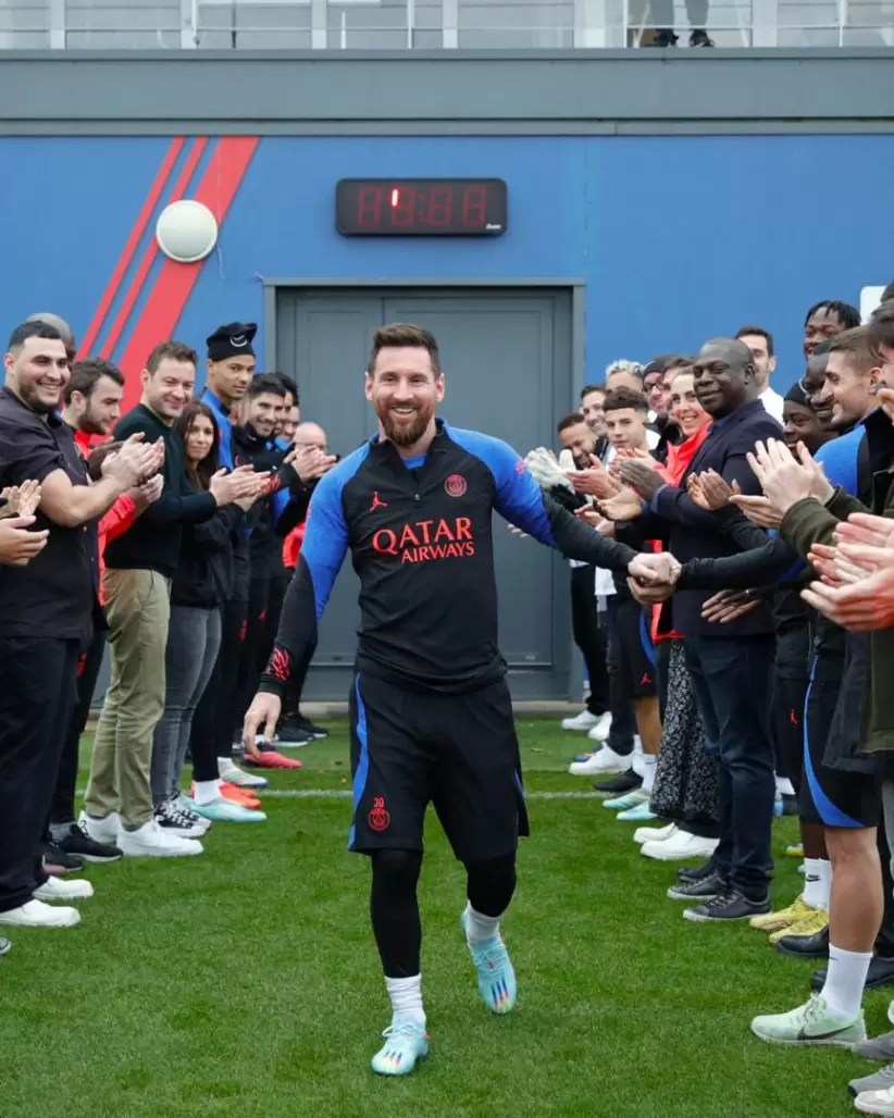 Messi regresó al PSG
