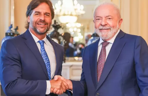 Lacalle Pou "optimista" tras reunin con Lula en la que se habl de China, Mercosur y Unin Europea