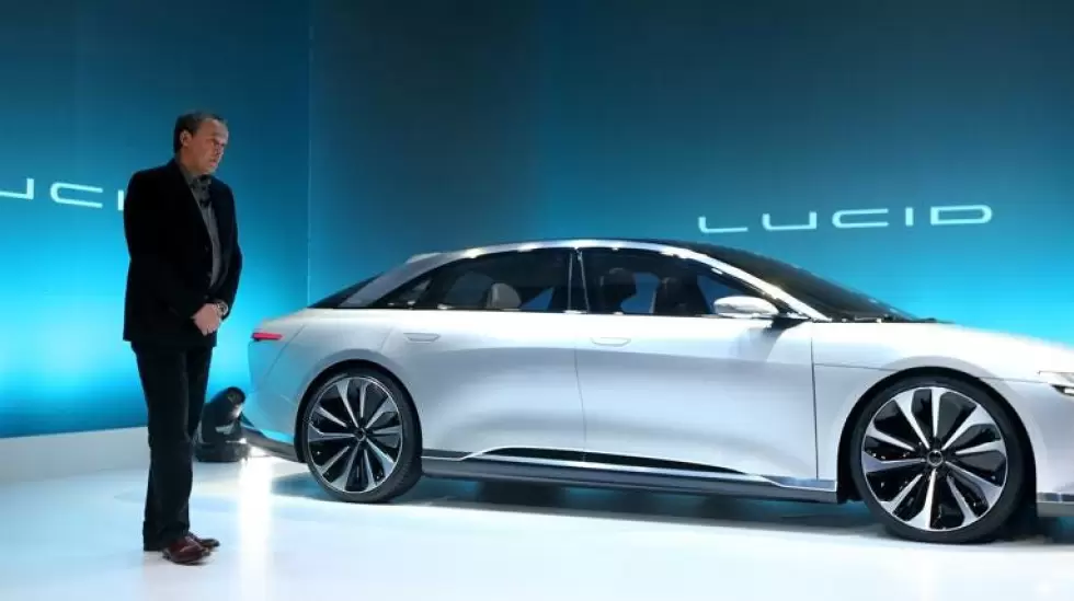 El Air de la empresa americana de vehculos elctricos Lucid ha sido preseleccio