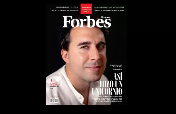 Salió la cuarta edición impresa de Forbes Uruguay con un unicornio en la tapa