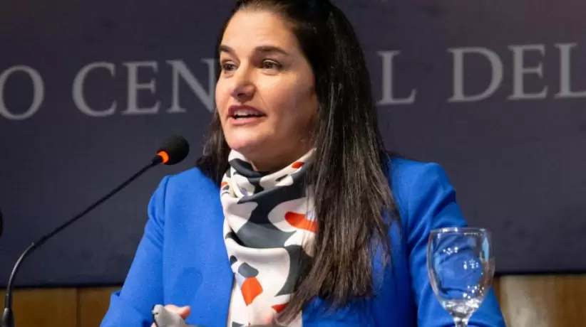 Marcela Bensión, directora de Política Económica del Ministerio de Economía. Fot