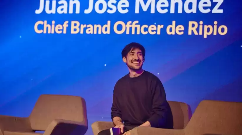 Juan José Méndez, chief brand officer de Ripio. Foto: Difusión.
