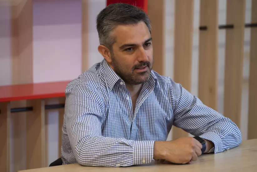 Damián Lachaga, CEO de la papelería, librería y juguetería Mosca.