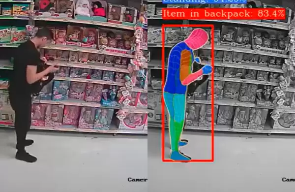 Desarrollan un software que detecta gestos sospechosos de hurto en supermercados