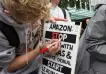 Cómo es la huelga que castiga a Amazon, provocó una caída en sus acciones y ya es un mal presagio