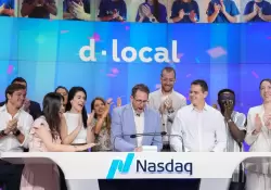 VIDEO | Integrantes del equipo dLocal tocaron la campana en Nasdaq; "Estamos muy orgullosos", dijo Sergio Fogel