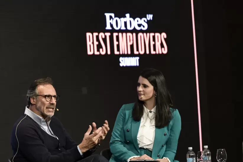 Enrique Baliño en Forbes Best Employers Summit. Foto: Diego Olivera.