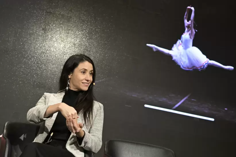 Nadia Mara, primera bailarina del Ballet del Sodre. Foto: Diego Olivera.