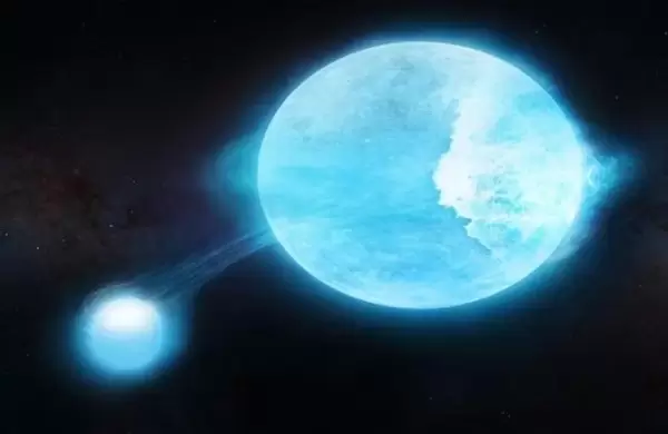 Descubren maremotos en un tipo de estrella que late como un corazón y es parte de un sistema binario