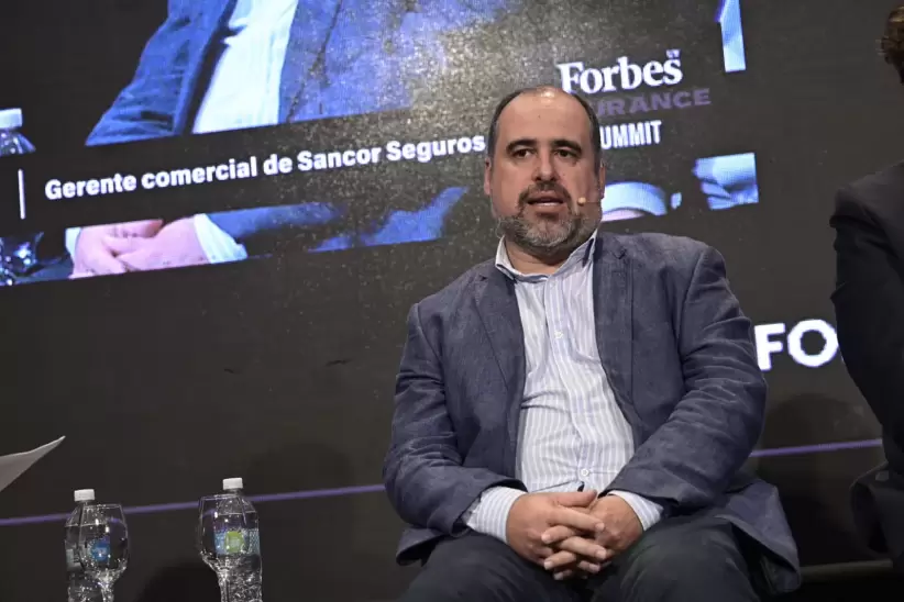 Leonardo Aguerrebere, gerente comercial de Sancor Seguros. Foto: Diego Olivera.
