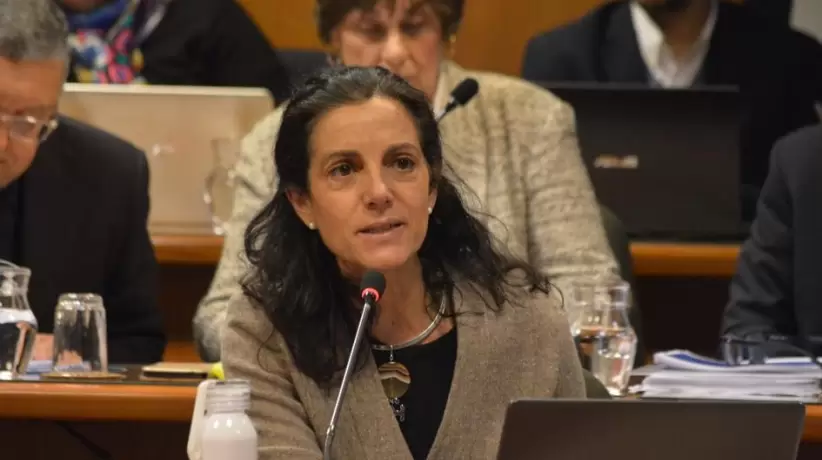 Azucena Arbeleche, ministra de Economía y Finanzas. Foto: MEF.