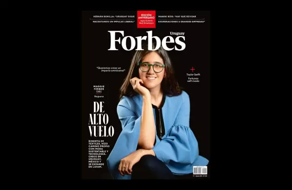 Salió la edición aniversario con Maggie Ferber en tapa, una empresaria de 30 años de alto vuelo