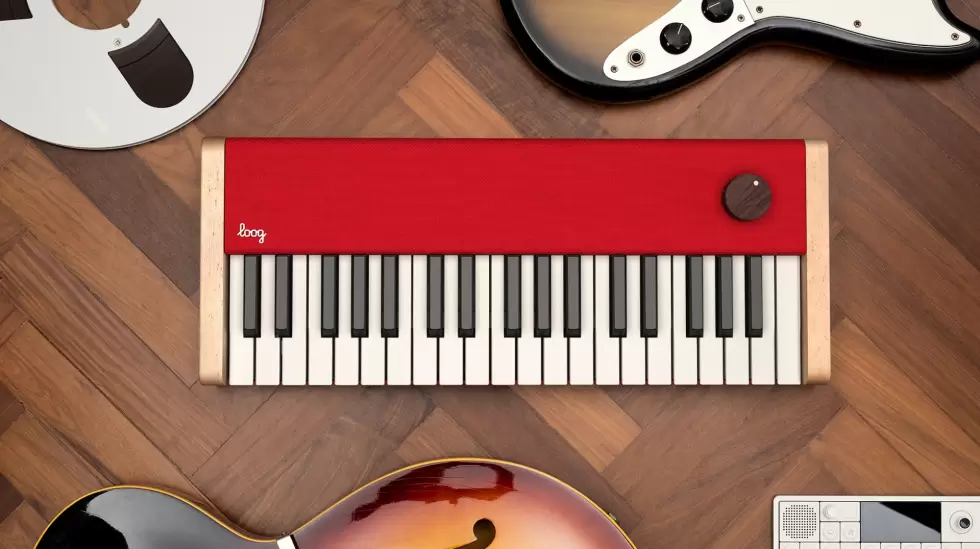 Nuevo piano porttil de la marca Loog. Foto: Loog.